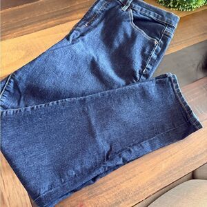 Nicole Miller High Rise Skinny Blue Jeans